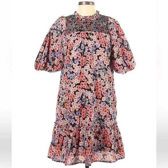 Banjanan Nicole Peplum Babydoll Dress - Picture 3 of 7